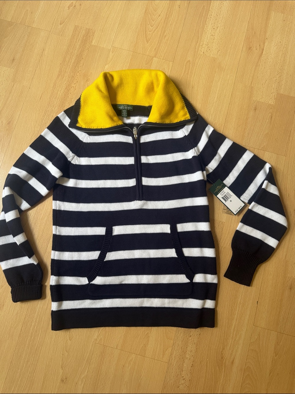 Lauren Ralph Lauren 1/4 Zip Sweater Medium